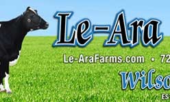 Le-Ara Holsteins Banner