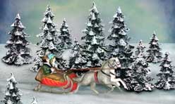 Dickens Collectable Sleigh