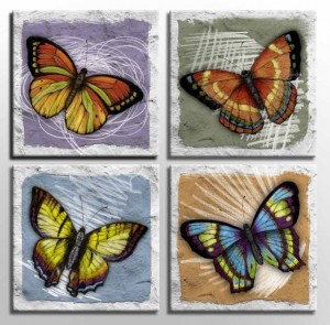 Butterfly canvas art