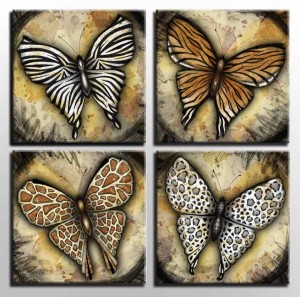 Wild Butterflies canvas art